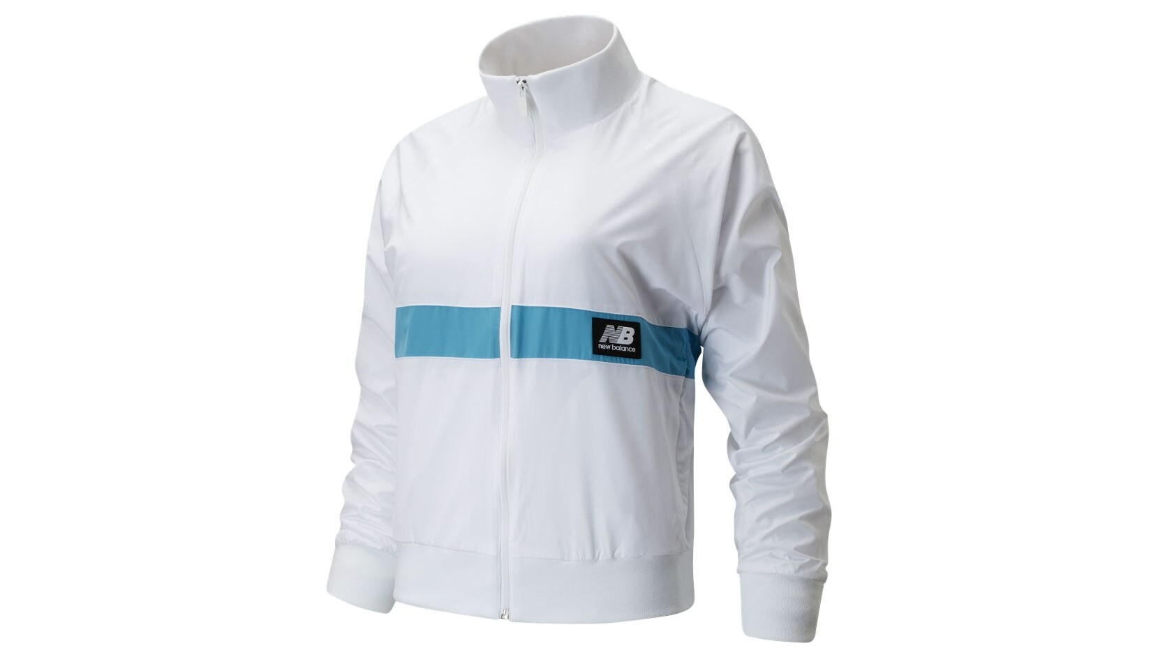 Куртки NB ATHLETICS ARCHIVE RUN WIND JACKET для женщин, цвет Белый - New Balance Куртки Куртки NB ATHLETICS ARCHIVE RUN WIND JACKET для женщин
