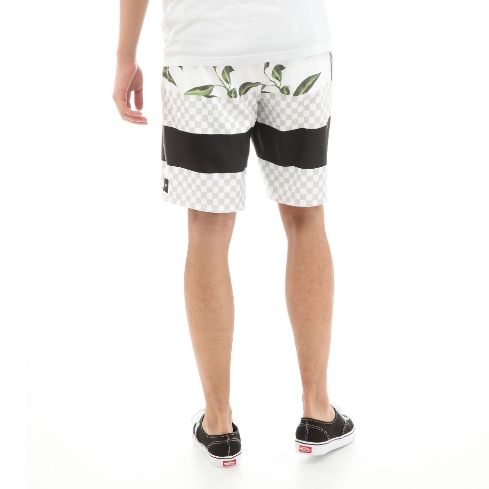 Шорты Era Boardshorts 19 цвет Белый для мужчин - Vans Шорты Era Boardshorts 19 цвет Белый для мужчин - Vans