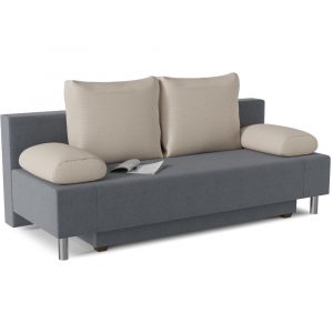 Диван прямой Мадрид Gray еврокнижка WallyTally