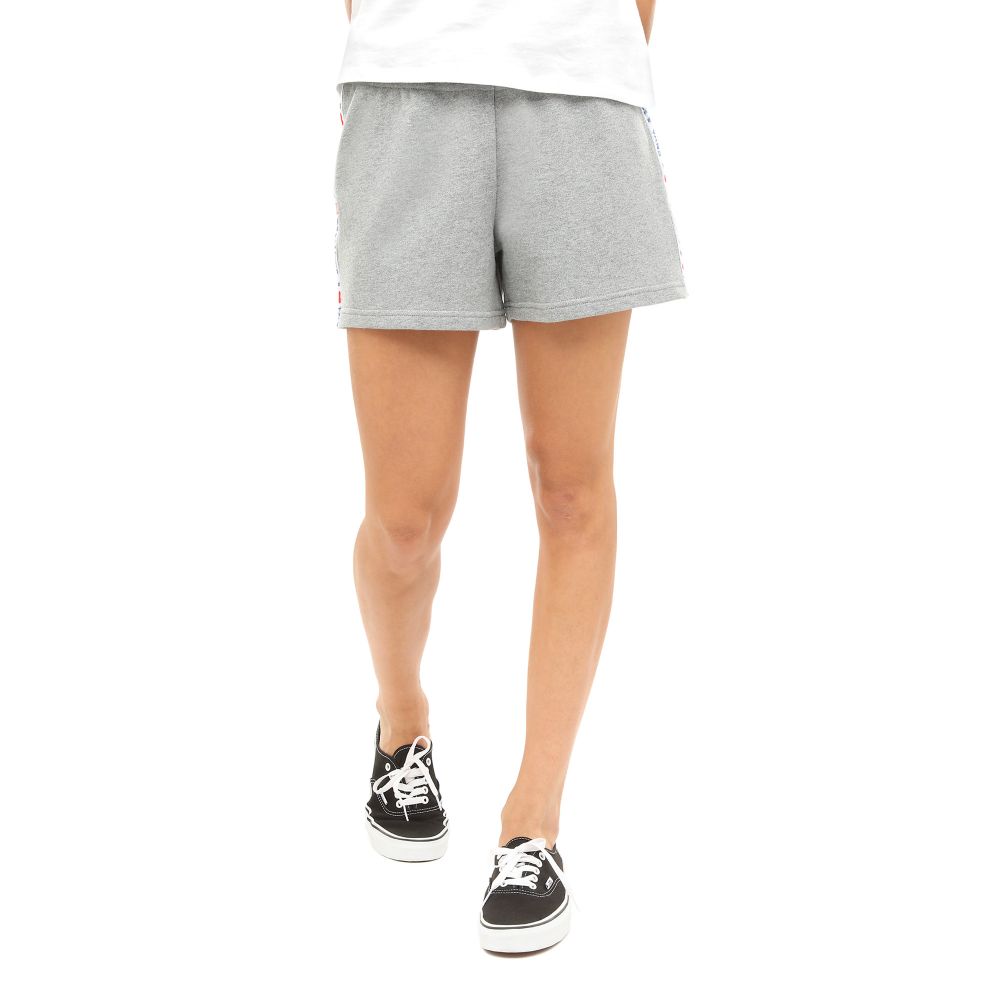 Шорты My Vans цвет Серый для женщин - Vans Шорты My Vans цвет Серый для женщин - Vans