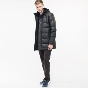 Куртка Lacoste, цвет черный , для мужчин