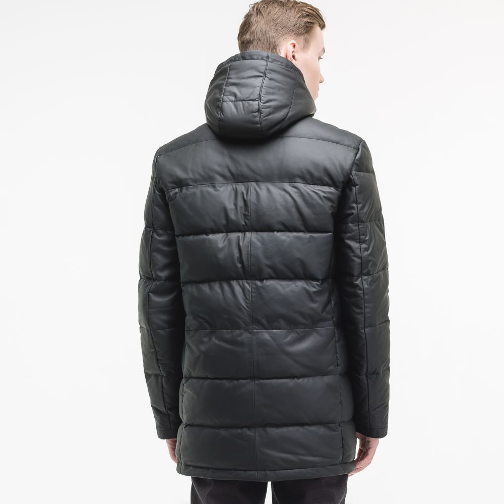 Куртка Lacoste, цвет черный , для мужчин Куртка Lacoste, цвет черный , для мужчин