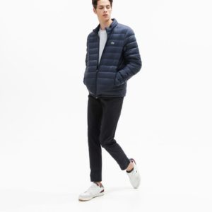 Куртка Lacoste, цвет синий , для мужчин Куртка Lacoste, цвет синий , для мужчин