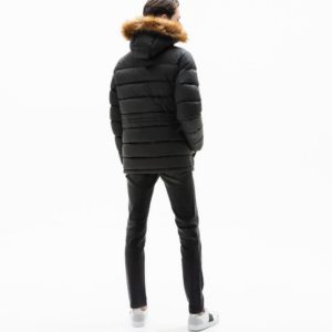 Куртка Lacoste, цвет черный , для мужчин