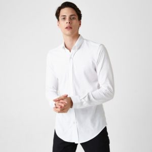 Рубашка Lacoste , для мужчин Рубашка Lacoste , для мужчин