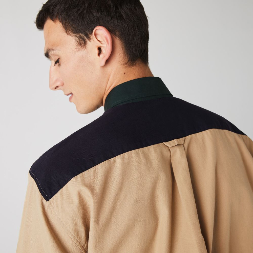 Рубашка Lacoste , для мужчин Рубашка Lacoste , для мужчин