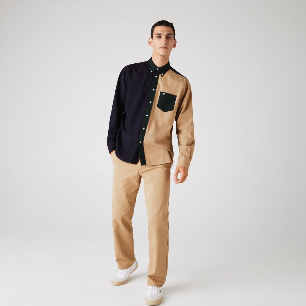Рубашка Lacoste , для мужчин Рубашка Lacoste , для мужчин