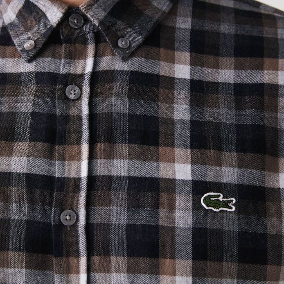 Рубашка Lacoste , для мужчин Рубашка Lacoste , для мужчин