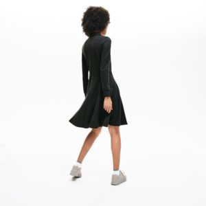 Платье Lacoste, цвет серый, для женщин