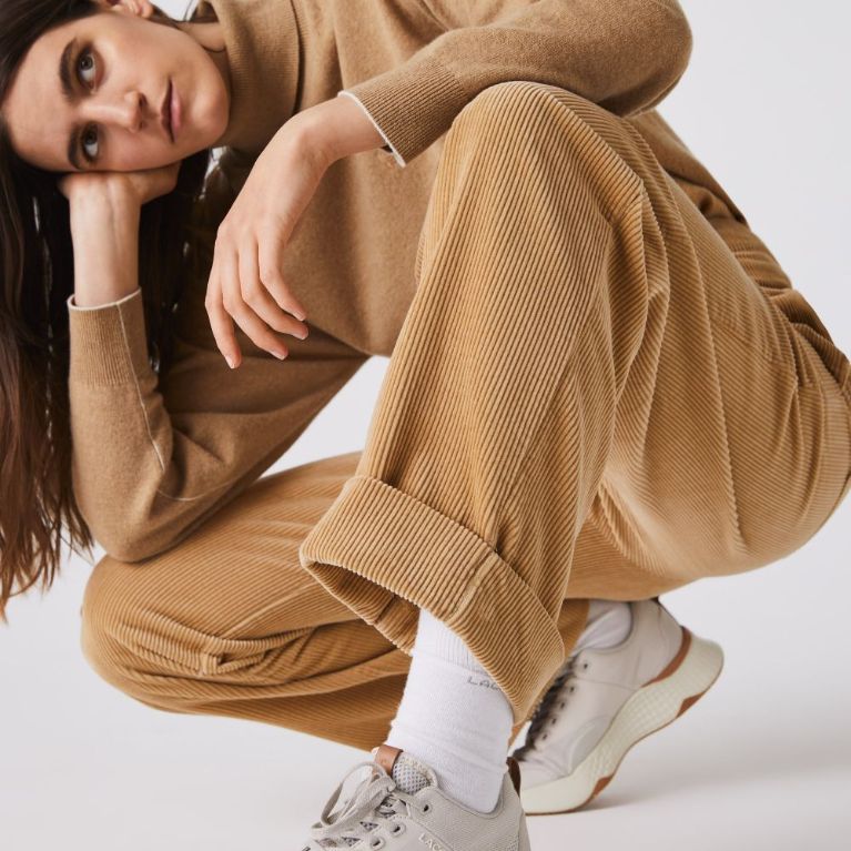 Брюки Lacoste L!VE, для женщин Брюки Lacoste L!VE, для женщин