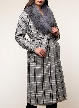 Пальто зимнее шерстяное 36, Sezalto