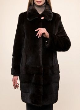 Норковая шуба Саша 03, Gellica