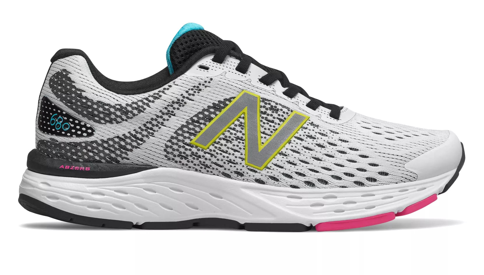 Кроссовки M_W680V6 для женщин, цвет Белый - New Balance Кроссовки M_W680V6 для женщин, цвет Белый - New Balance