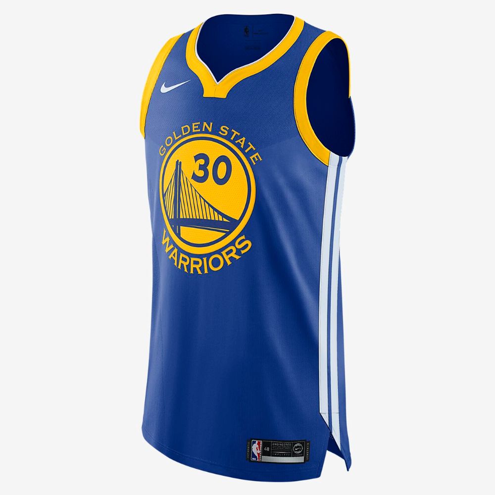 Джерси Nike НБА Authentic Stephen Curry Warriors Icon Edition Nike Джерси Nike НБА Authentic Stephen Curry Warriors Icon Edition Nike