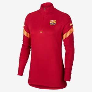 Женская футболка для футбольного тренинга FC Barcelona VaporKnit Strike Nike