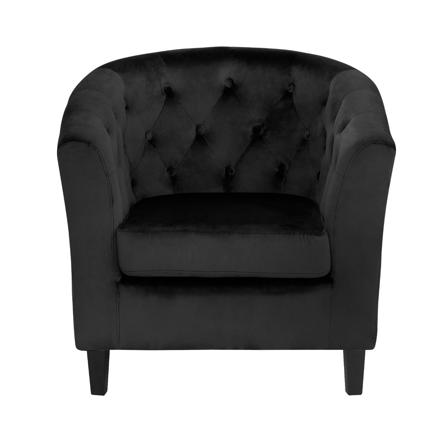 Кресло Shanshi Оливия черное 72x63x71 см Кресло Shanshi Оливия черное 72x63x71 см
