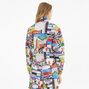 Олимпийка PUMA International Printed Woven Women's Track Jacket Puma - Пол: Женский