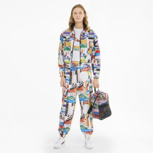 Олимпийка PUMA International Printed Woven Women's Track Jacket Puma - Пол: Женский