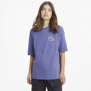 Футболка Downtown Graphic Women's Tee Puma - Puma Футболка Downtown Graphic Women's Tee Puma - Цвет: Синий