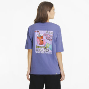 Футболка Downtown Graphic Women's Tee Puma - Пол: Женский