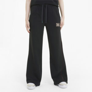 Штаны RE.GEN Wide Leg Women's Pants Puma - Цвет: Серый
