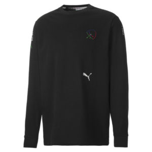 Футболка с длинным рукавом PUMA x Felipe Pantone Long Sleeve Men's Tee Puma - Puma Футболка с длинным рукавом PUMA x Felipe Pantone Long Sleeve Men's Tee Puma - Цвет: Черный