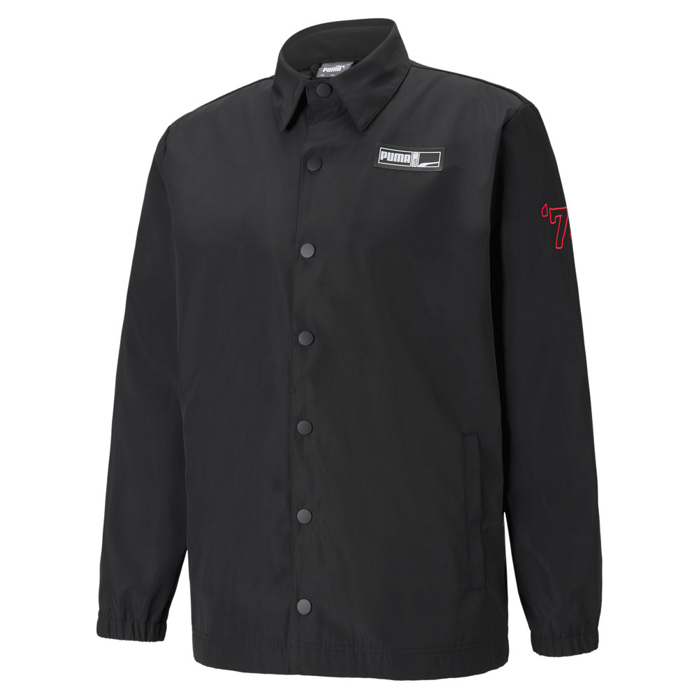 Куртка Coaches Men's Basketball Jacket Puma - Puma Куртка Coaches Men's Basketball Jacket Puma - Цвет: Черный