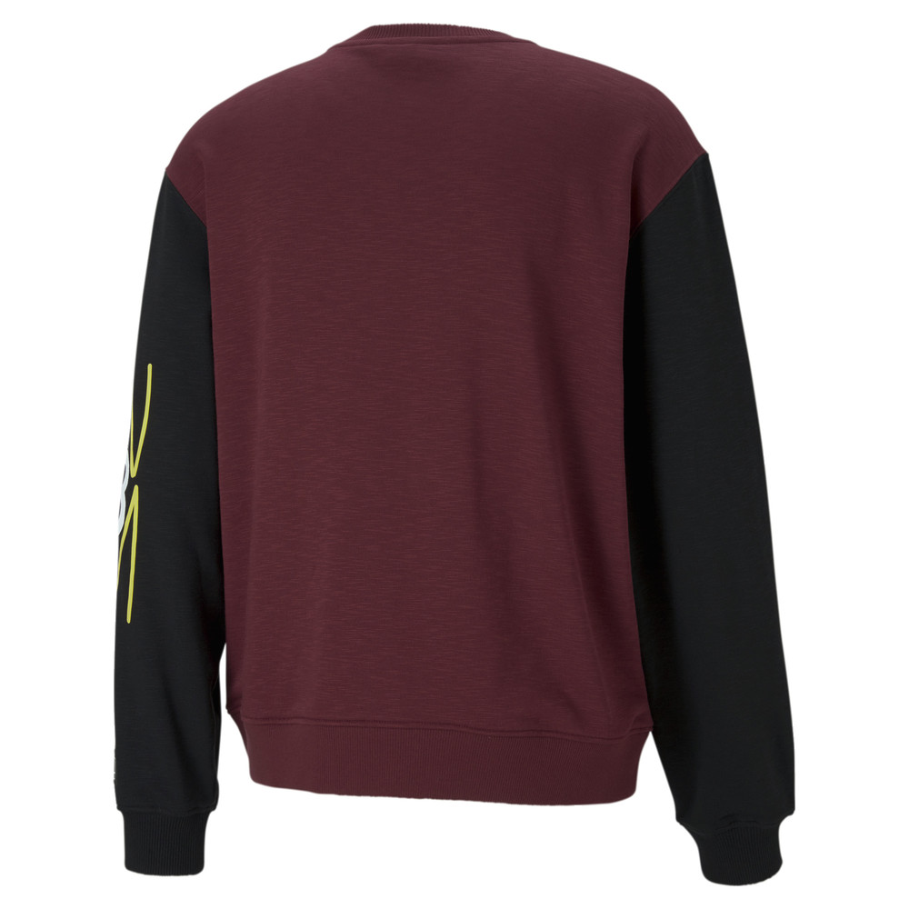Толстовка Colour Blocked Crew Neck Men's Basketball Sweatshirt Puma - Puma Толстовка Colour Blocked Crew Neck Men's Basketball Sweatshirt Puma - Пол: Мужской