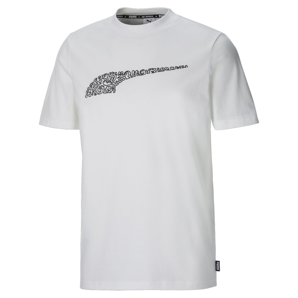 Футболка PUMA x MR DOODLE Men's Tee Puma - Puma Футболка PUMA x MR DOODLE Men's Tee Puma - Цвет: Белый