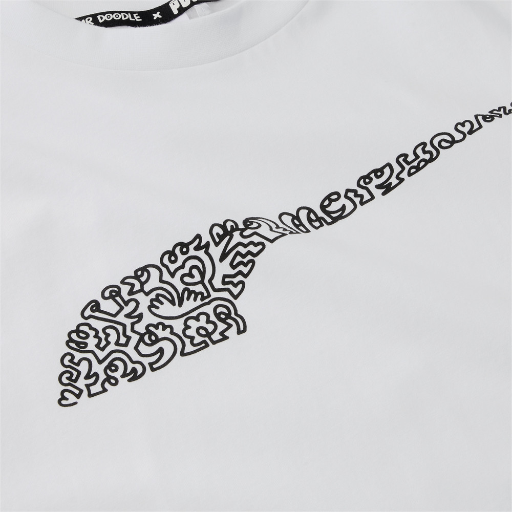 Футболка PUMA x MR DOODLE Men's Tee Puma - Puma Футболка PUMA x MR DOODLE Men's Tee Puma - Пол: Мужской
