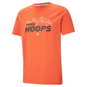 Футболка Franchise Hoops Short Sleeve Men's Basketball Tee Puma - Puma Футболка Franchise Hoops Short Sleeve Men's Basketball Tee Puma - Цвет: Оранжевый