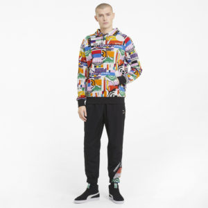 Толстовка PUMA International Printed Men's Hoodie Puma - Пол: Мужской