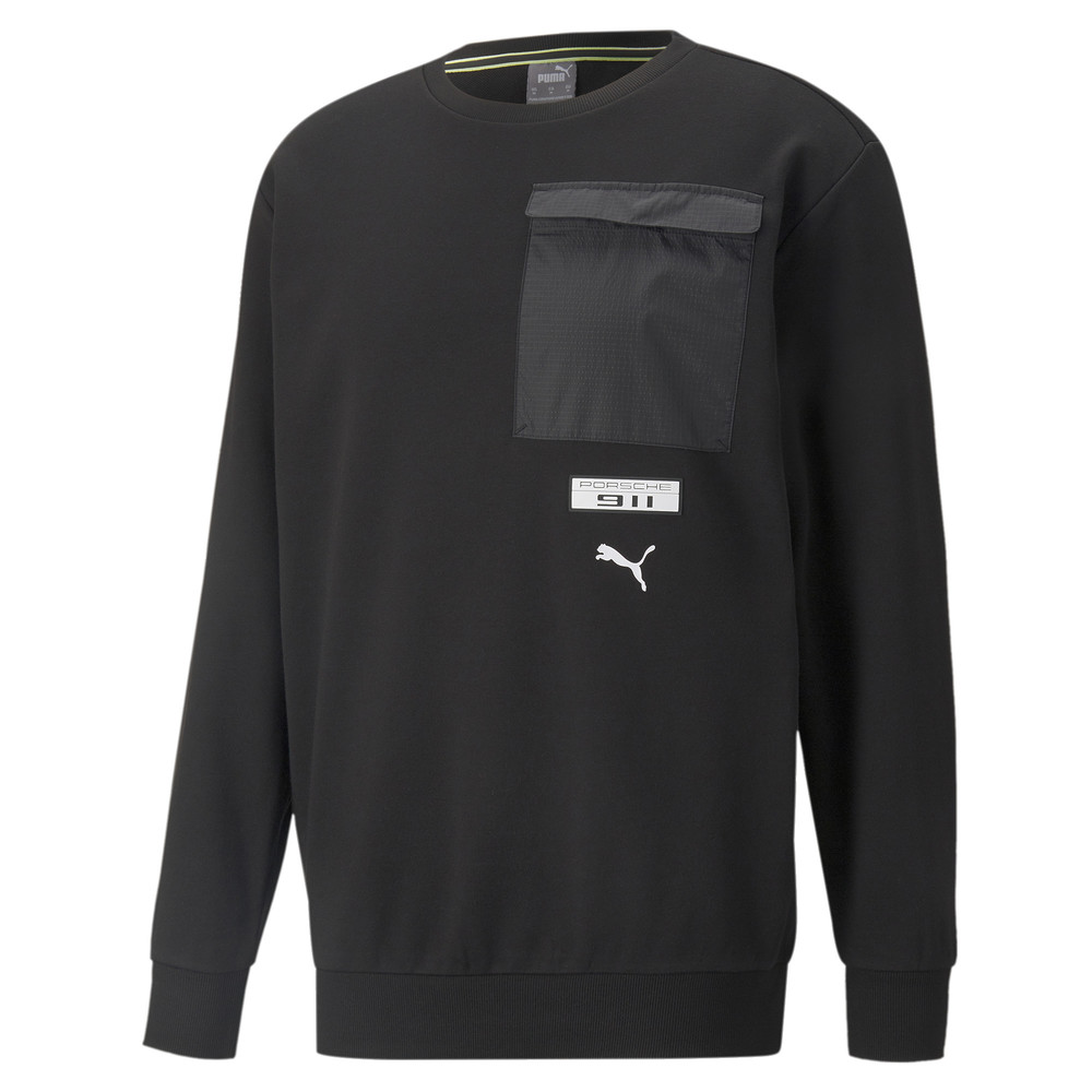 Толстовка Porsche Legacy FTL Men's Crew Neck Sweater Puma - Puma Толстовка Porsche Legacy FTL Men's Crew Neck Sweater Puma - Цвет: Черный
