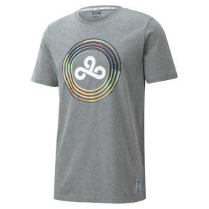 Футболка PUMA x CLOUD9 Burst Men's Esports Tee Puma - Puma Футболка PUMA x CLOUD9 Burst Men's Esports Tee Puma - Цвет: Серый