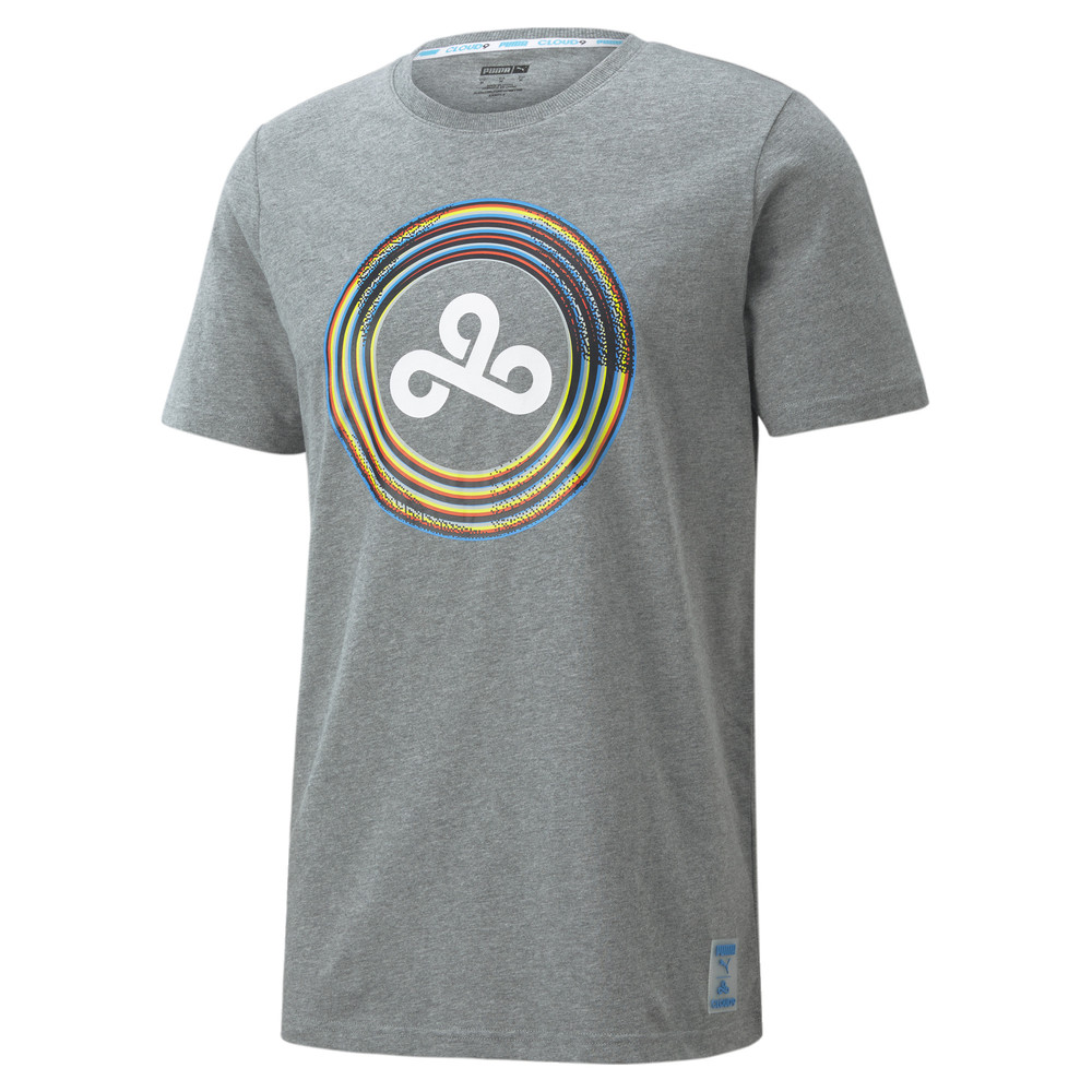 Футболка PUMA x CLOUD9 Burst Men's Esports Tee Puma - Puma Футболка PUMA x CLOUD9 Burst Men's Esports Tee Puma - Цвет: Серый