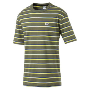 Футболка Downtown Stripe Tee Puma - Puma Футболка Downtown Stripe Tee Puma - Цвет: Зеленый
