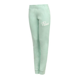 Штаны Athletics Sweat Pants TR cl Puma - Цвет: Зеленый