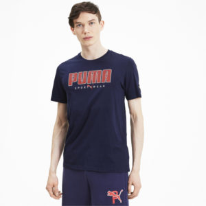 Футболка ATHLETICS Tee Puma - Puma Футболка ATHLETICS Tee Puma - Цвет: Синий