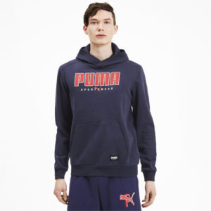 Толстовка ATHLETICS Hoodie Puma - Puma Толстовка ATHLETICS Hoodie Puma - Цвет: Синий