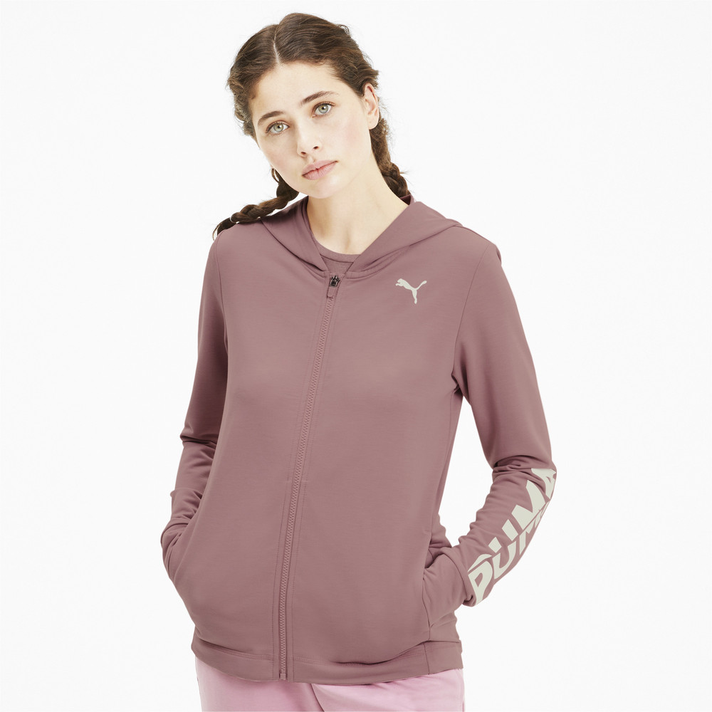 Толстовка Modern Sports FullZip Hoodie Puma - Puma Толстовка Modern Sports FullZip Hoodie Puma - Цвет: Розовый