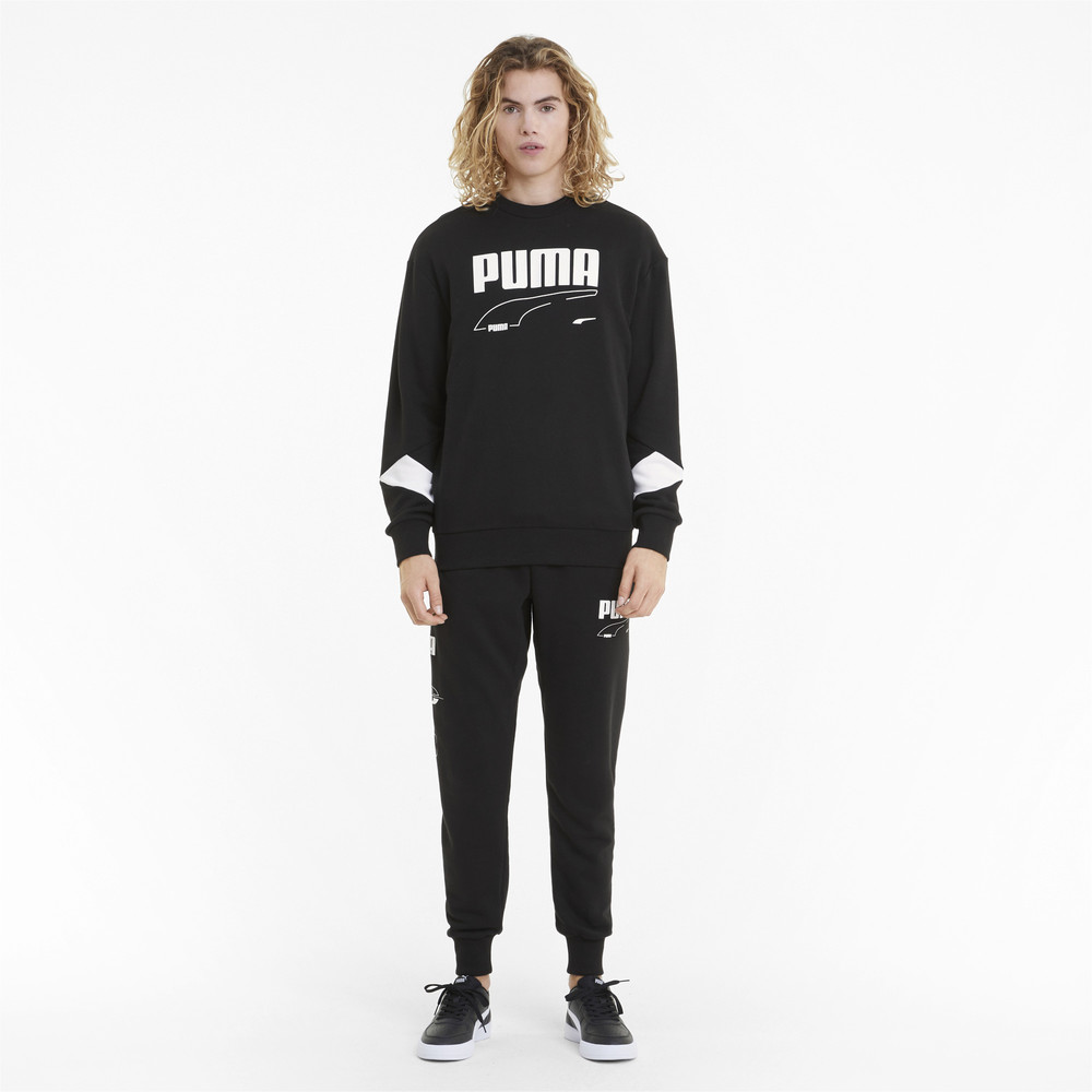 Толстовка Rebel Crew Neck Men's Sweater Puma - Puma Толстовка Rebel Crew Neck Men's Sweater Puma - Пол: Мужской