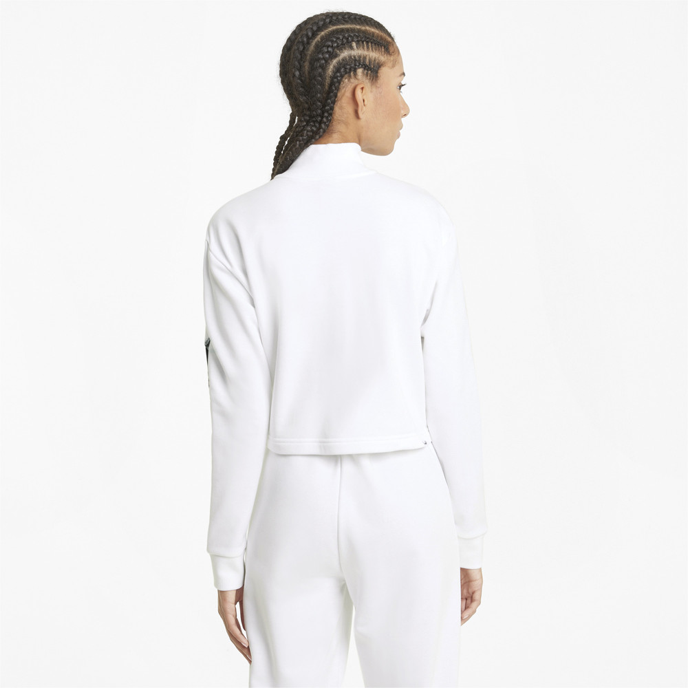 Толстовка Rebel Half-Zip Crew Neck Women's Sweater Puma - Puma Толстовка Rebel Half-Zip Crew Neck Women's Sweater Puma - Пол: Женский