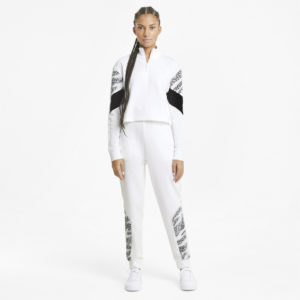 Толстовка Rebel Half-Zip Crew Neck Women's Sweater Puma - Пол: Женский