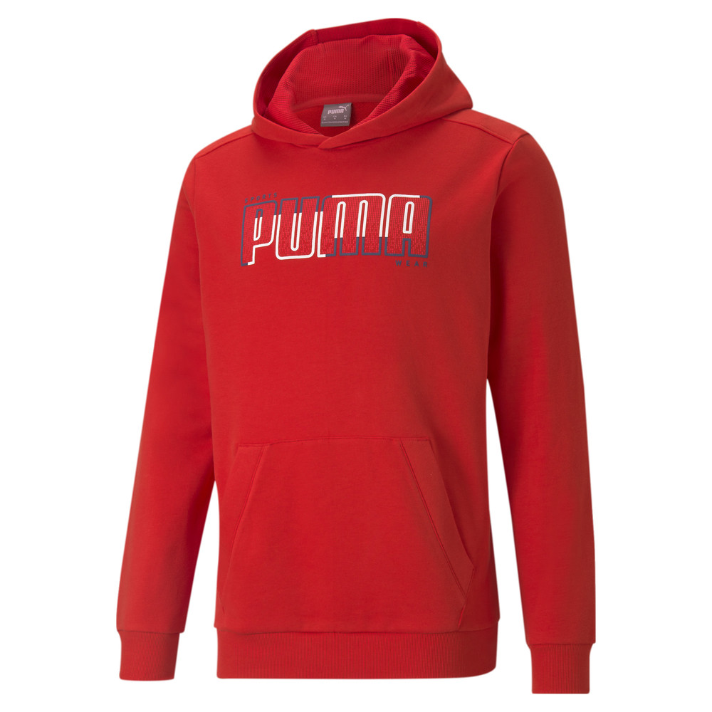 Толстовка Athletics Men's Hoodie Puma - Puma Толстовка Athletics Men's Hoodie Puma - Цвет: Красный