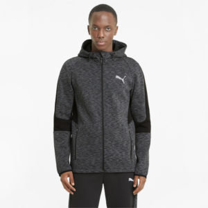 Толстовка Evostripe Full-Zip Men's Hoodie Puma - Puma Толстовка Evostripe Full-Zip Men's Hoodie Puma - Цвет: Черный