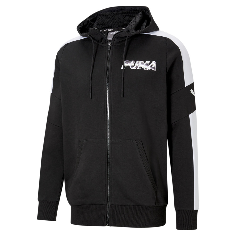 Толстовка Modern Sports Full-Zip Men's Hoodie Puma - Puma Толстовка Modern Sports Full-Zip Men's Hoodie Puma - Цвет: Черный