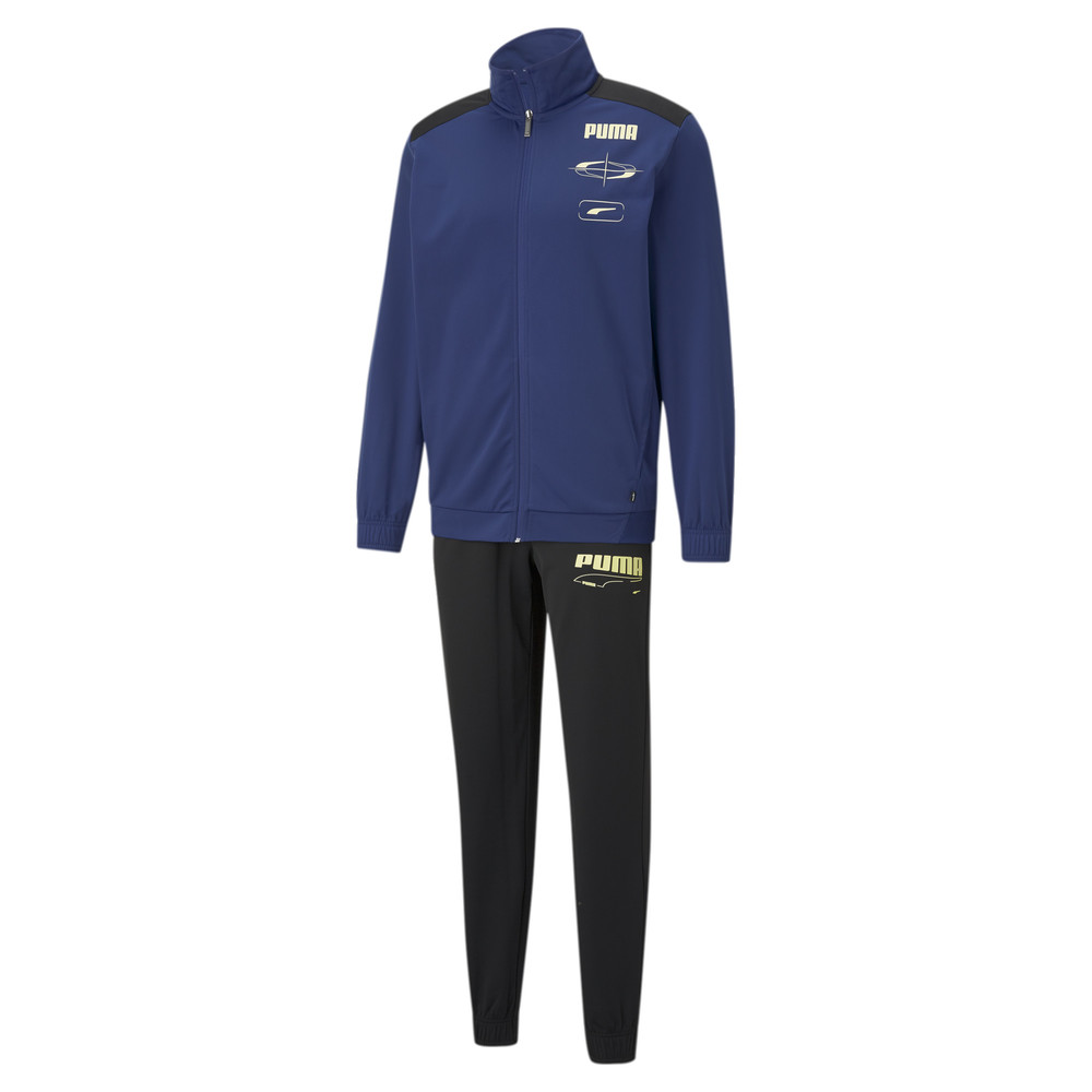 Спортивный костюм Graphic Men's Tracksuit Puma - Puma Спортивный костюм Graphic Men's Tracksuit Puma - Цвет: Синий