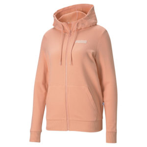 Толстовка Modern Basics Full-Zip Women's Hoodie Puma - Puma Толстовка Modern Basics Full-Zip Women's Hoodie Puma - Цвет: Розовый