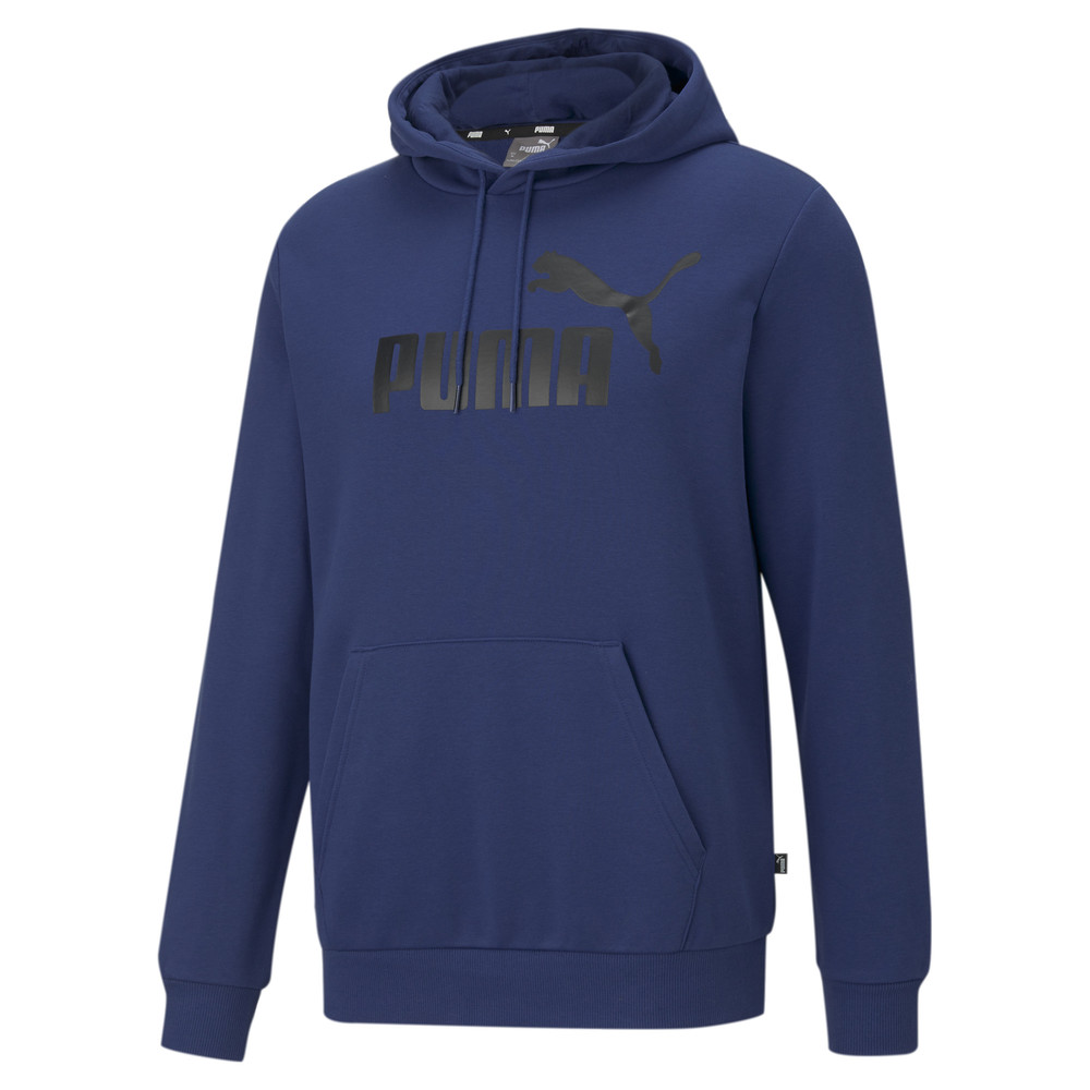 Толстовка Essentials Big Logo Men's Hoodie Puma - Puma Толстовка Essentials Big Logo Men's Hoodie Puma - Цвет: Синий