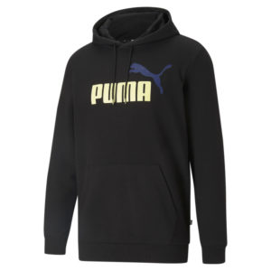 Толстовка Essentials+ Two-Tone Big Logo Men's Hoodie Puma - Puma Толстовка Essentials+ Two-Tone Big Logo Men's Hoodie Puma - Цвет: Черный